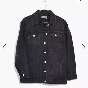 The Oversized Jean Jacket in Lunar Wash